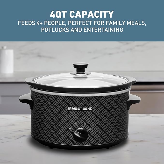 Slow Cooker 4QT West Bend