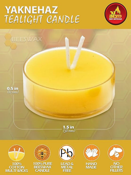 Yaknehaz Candle 2PK