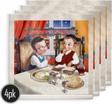 Disposable Matzah Bags 10" x 10" 4PK