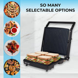 Panini Press Gourmet Sandwich Maker & Grill Courant