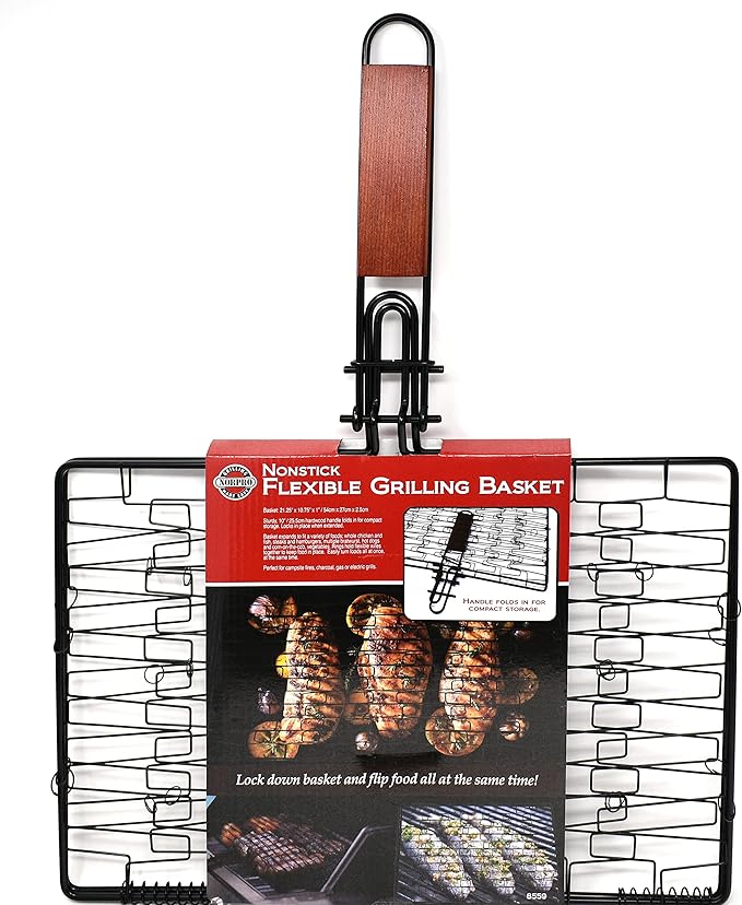 Flexible Grilling Basket Nonstick Norpro