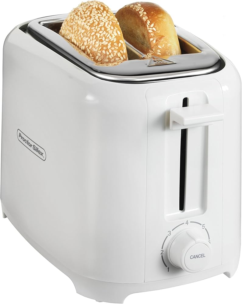 Toaster 2 Slices White Proctor Silex