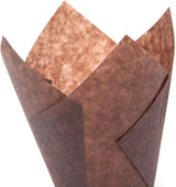Tulip Baking Cup | Disposable | 2‑¾″ to 4 | Brown | Novacart