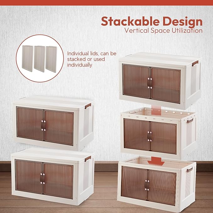 3 Layer Foldable Storage Cabinet 95QT