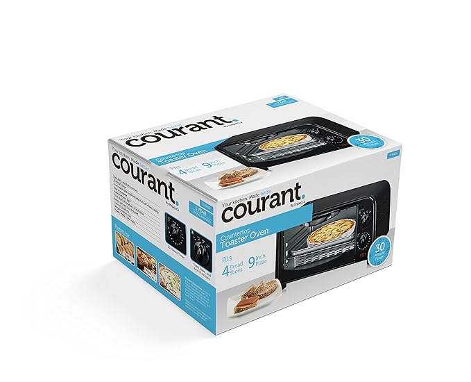 Countertop Toaster Oven 4 Slice Courant