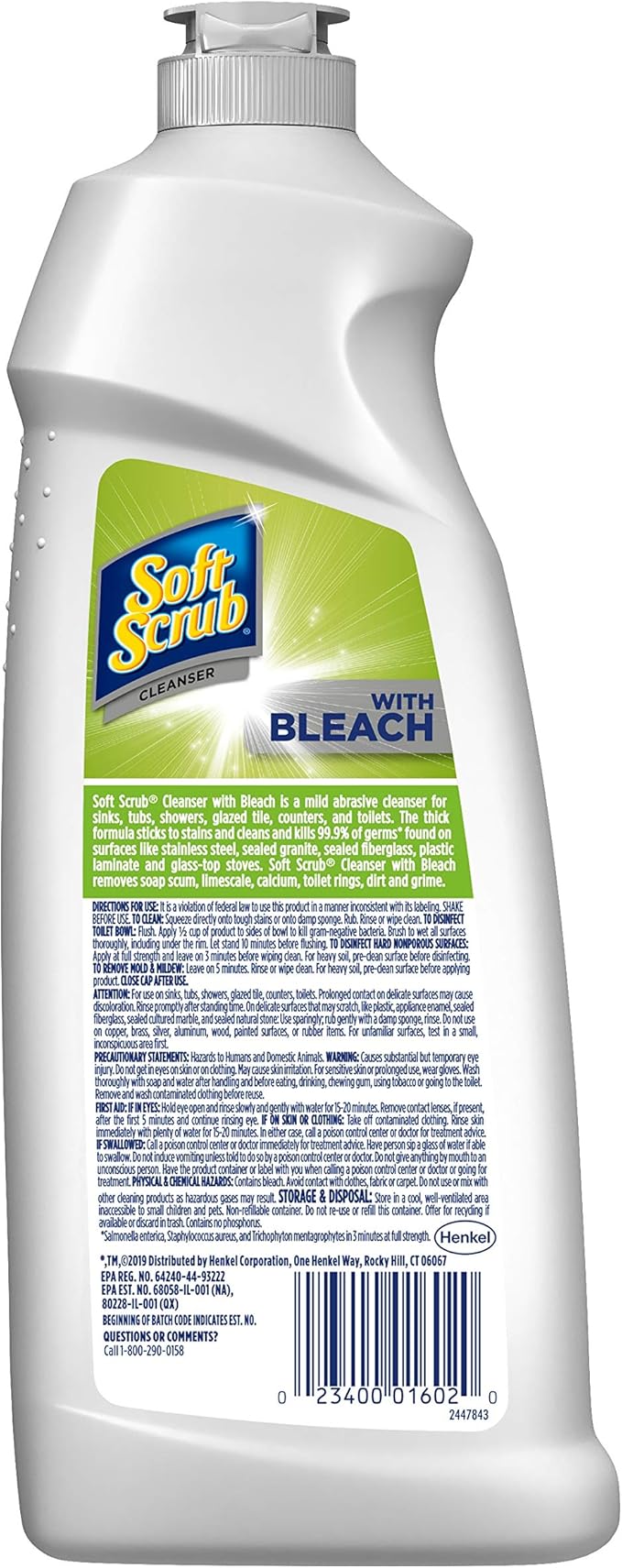 Soft Scrub w/ Bleach