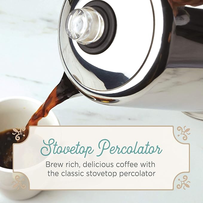 Classic Yosemite Coffee Percolator 12 Cup