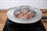 Universal Lid with Glass Insert | Fits 7"-12" Pans | Tempered Glass & Stainless Steel | RSVP