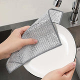 Non-Scratch Wire Cleaning Cloths 6PK