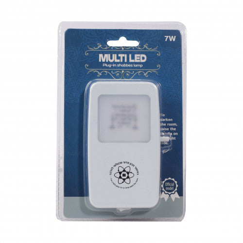 Multi LED Shabbos Light (Plug-In)