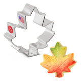 Small Maple Leaf Cookie Cutter 2.75"
