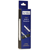 2 in 1 Compact Folding Knife Non Serrated & Sharpener Combo