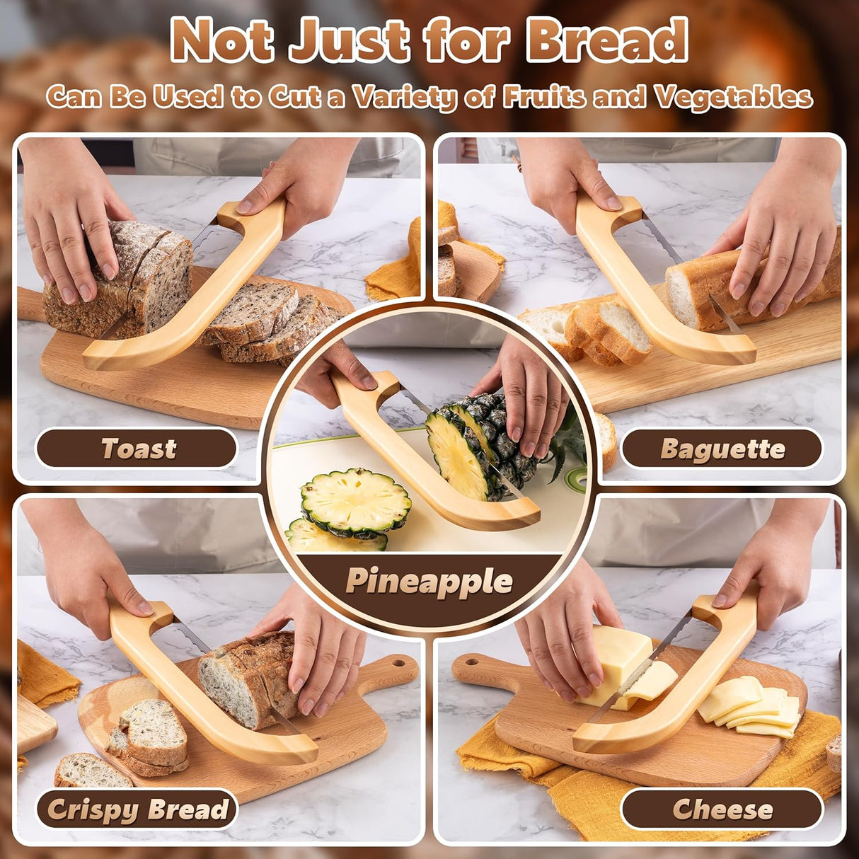 Sourdough Bread Knife 14.5" Pranski