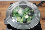 Universal Lid with Glass Insert | Fits 5.5"-9" Pans | Stainless Steel | RSVP