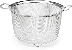 Wide Rim Mesh Basket