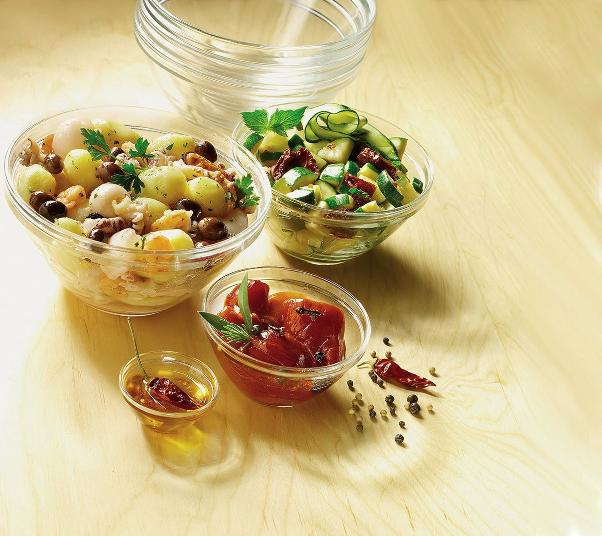 Glass Bowl Pompei | 19 oz | Transparent | Bormioli Rocco