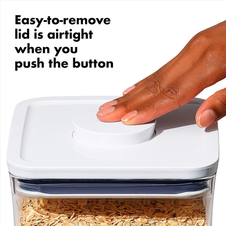 OXO POP Container 2.0 | Clear Small Square Mini | Good Grips | 0.4QT