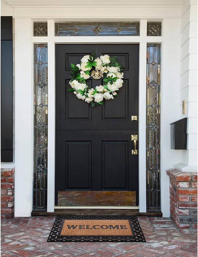 Wrought Iron Doormat (18 x 30") Achim