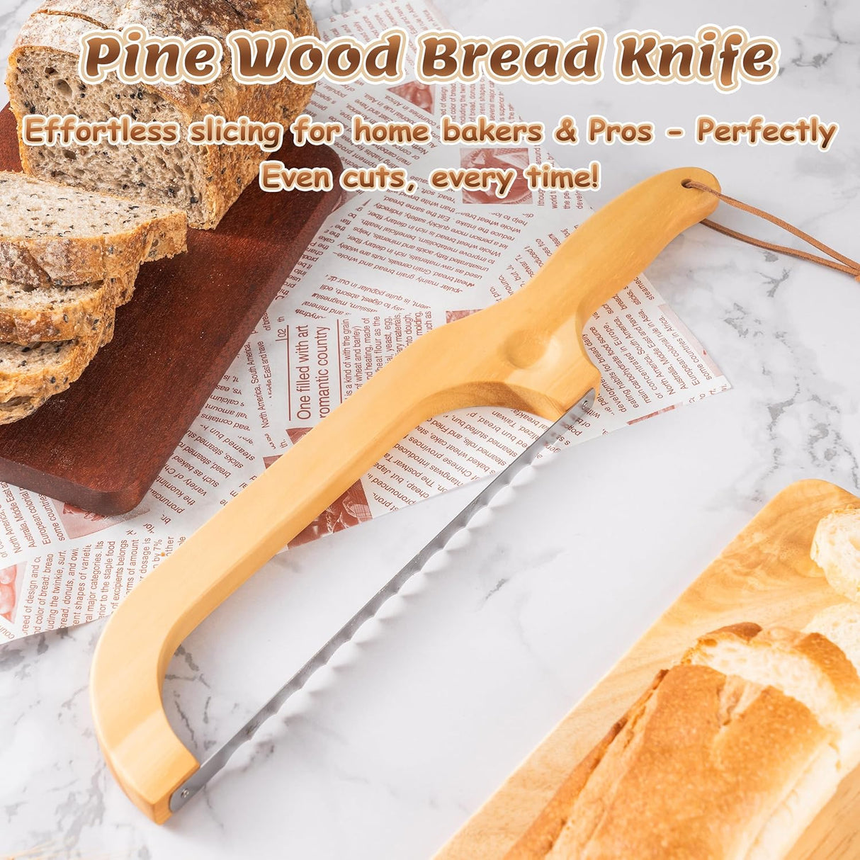 Sourdough Bread Knife 14.5" Pranski