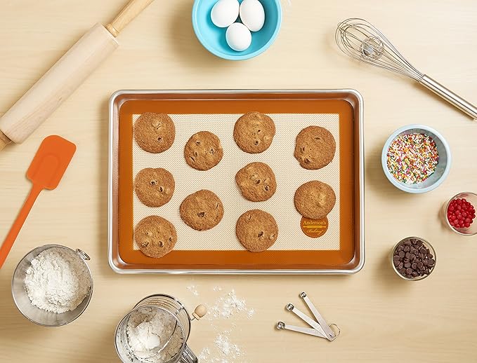 Baking Sheet Pan | 1/2 Size | Aluminium | Mrs. Anderson's Baking