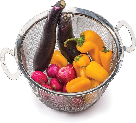 Wide Rim Mesh Basket