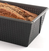 Non Stick Bread Pan | Heavy‐Gauge Steel | 12 x 4.5 x 3" | Grey | Norpro