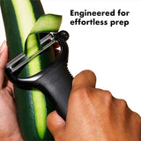 OXO Good Grips Y Peeler | Stainless Steel Blade | Black