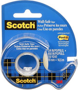 Wall-Safe Tape (3/4" x 18YD) Scotch