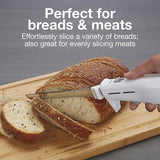 Proctor Silex Electric Knife | Serrated Blade | Model 74311 | White