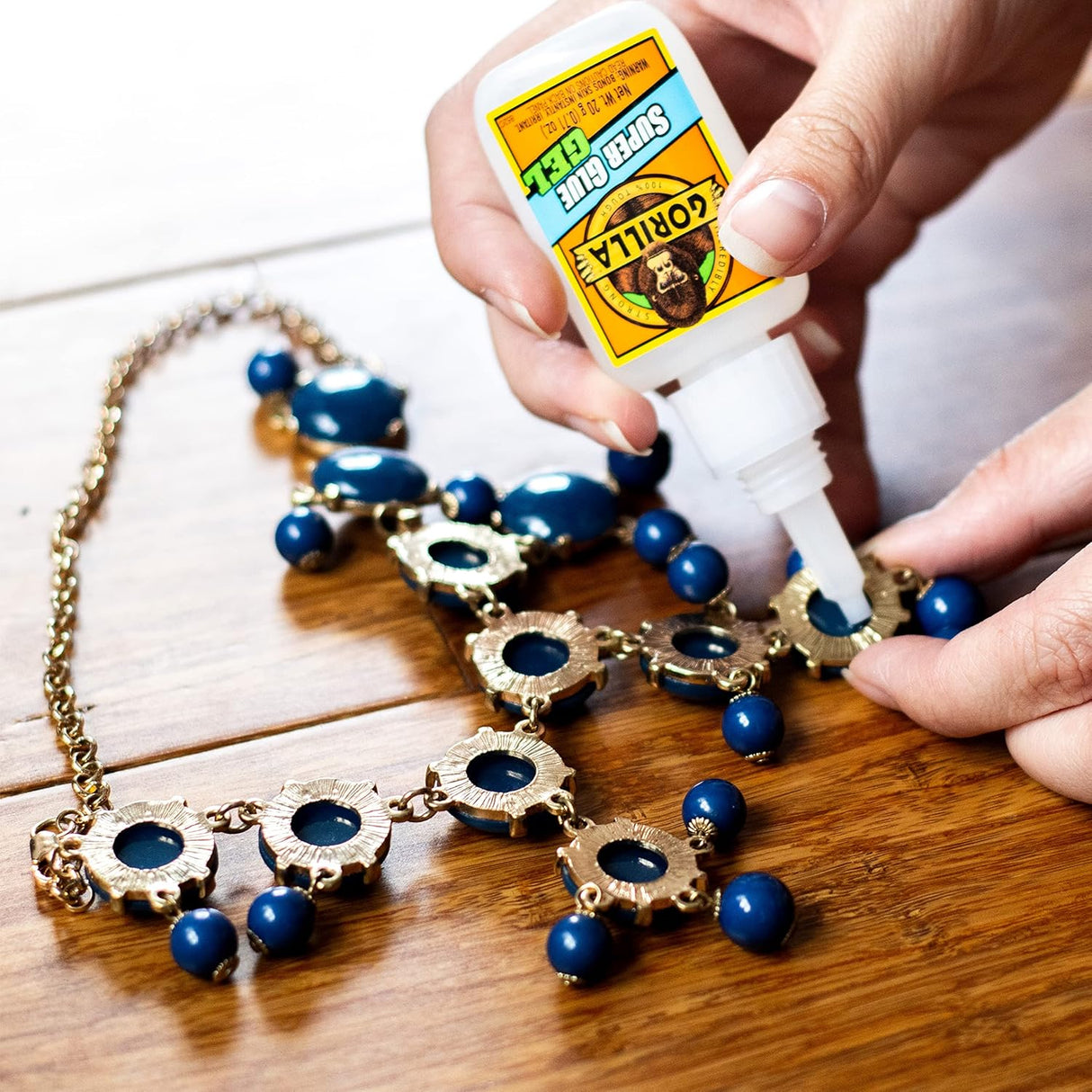 Gorilla Super Glue Gel 15g | No-Run Formula | Fast-Setting & Impact Resistant