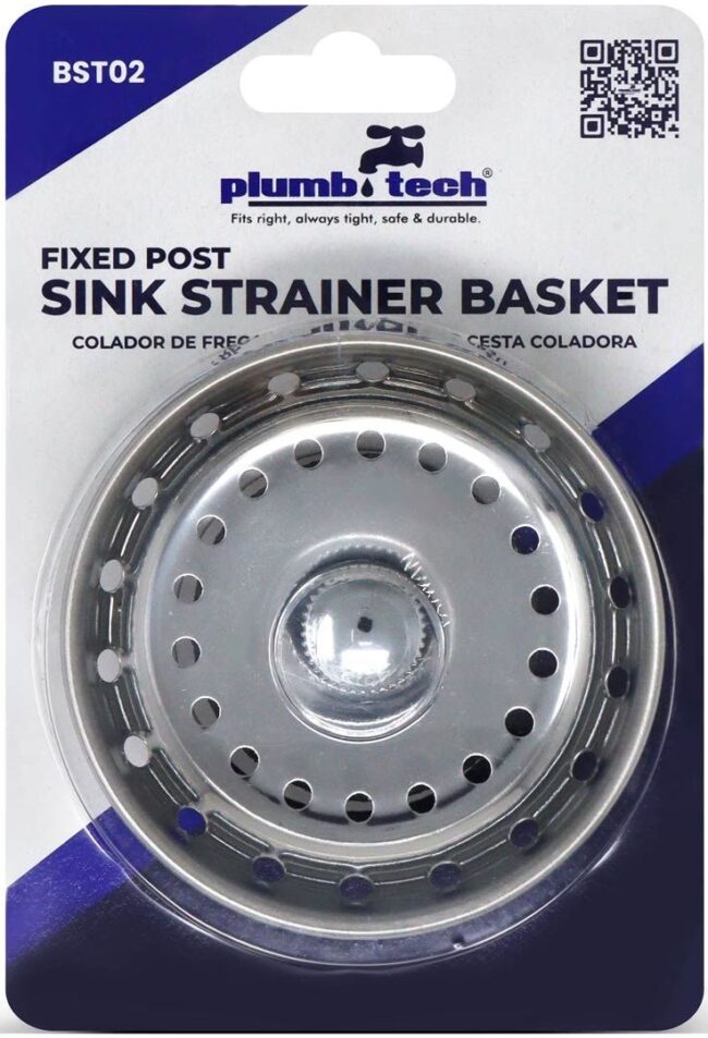 Fixed Post Sink Strainer Basket