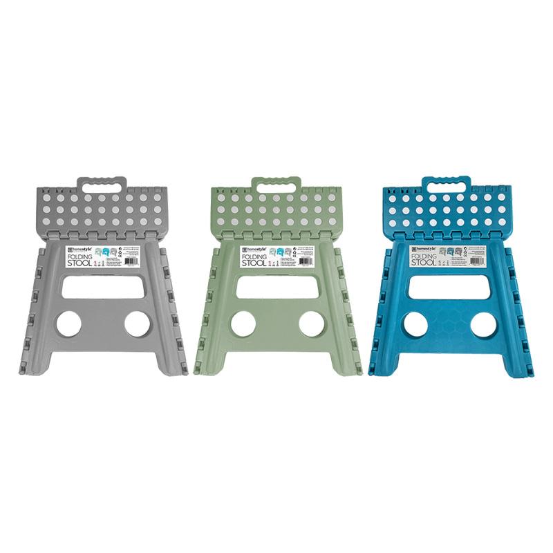 Folding Step Stool 12.6" Cotton Valley