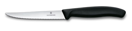 victorinox steak knife Stainless Blade | Black Handle | Serrated