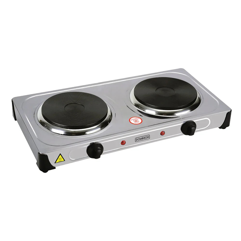 Double Flat Burner Stainless Steel Dominion