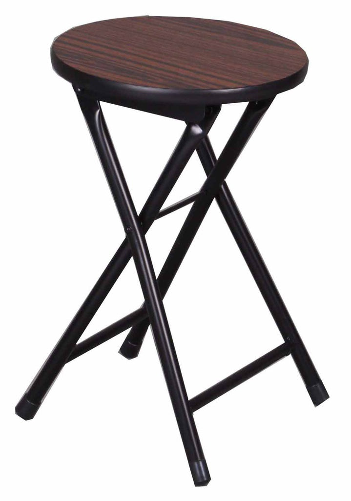Mahogany Folding Stool Uniware