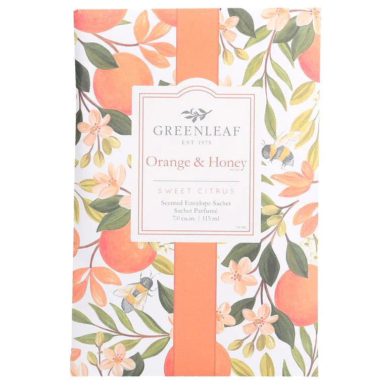 Small Orange & Honey Greenleaf