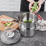 Stainless Steel Casserole Steamer 3.5L Korkmaz
