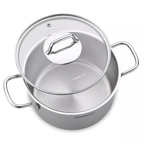 Stainless Steel Casserole Steamer 3.5L Korkmaz