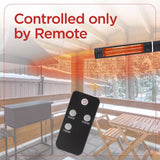 Black+Decker Patio Electric Heater | Wall Mountable