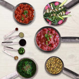 Stackable Measuring Cups | 5-Piece | Stainless Steel | YBM Home