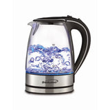 Tempered Glass Kettle Black 1.7LT Brentwood