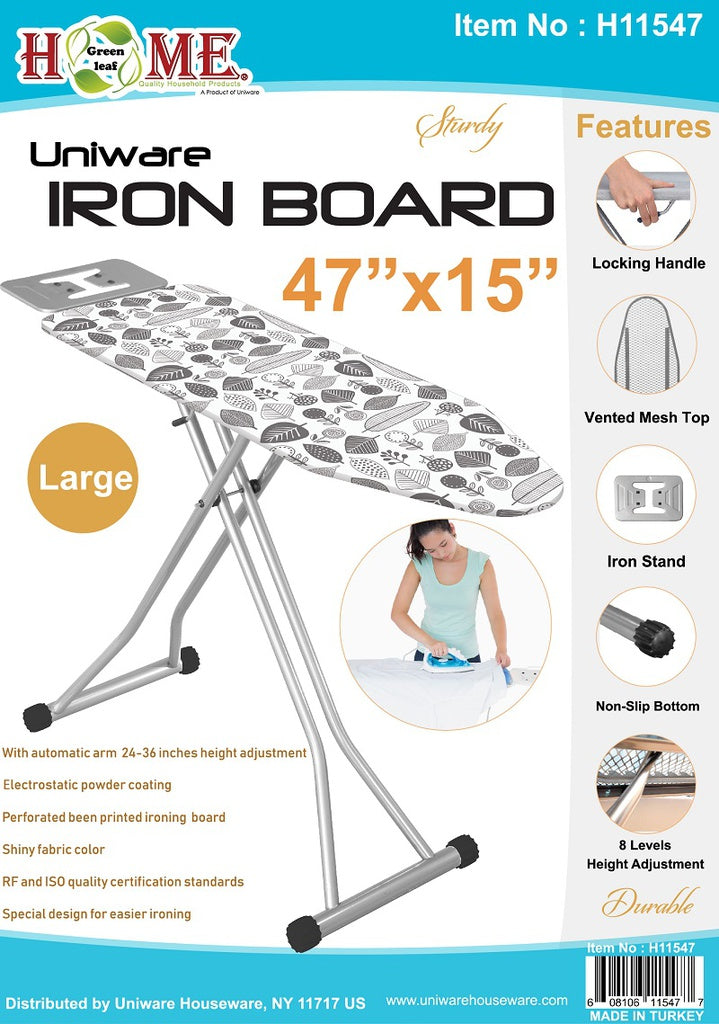 Iron Board Leaf Patterns Uniware