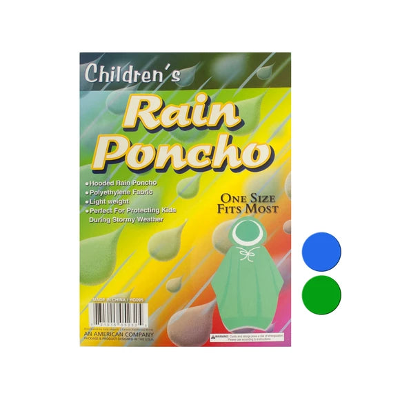 Rain Poncho Kids La Mart