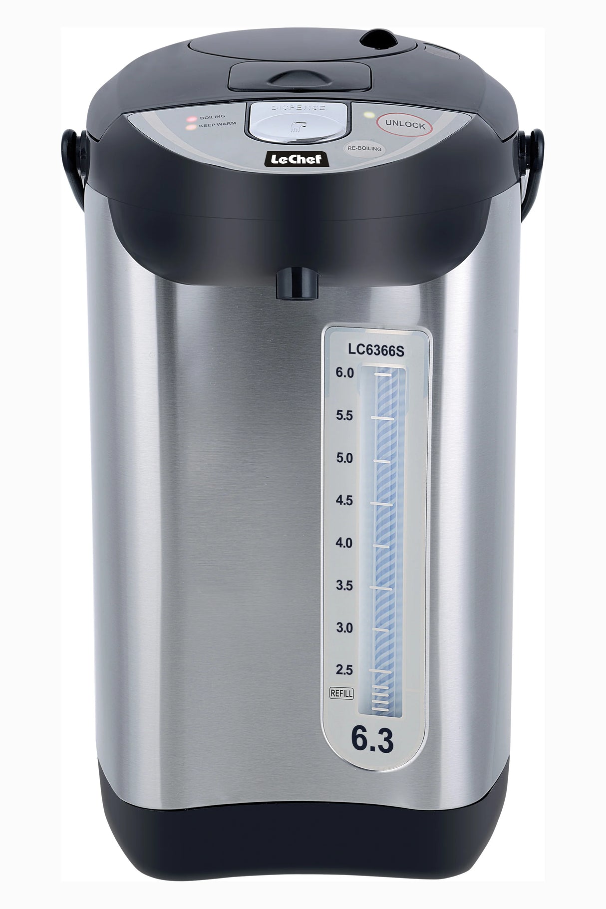 LeChef Electric Hot Water Urn | 6.3QT Pump