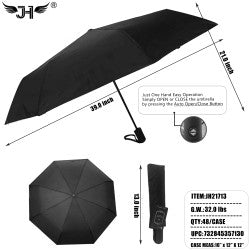 Compact Travel Umbrella - Automatic Open/Close