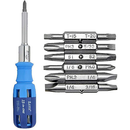 Screwdriver 15 in 1 Lutz