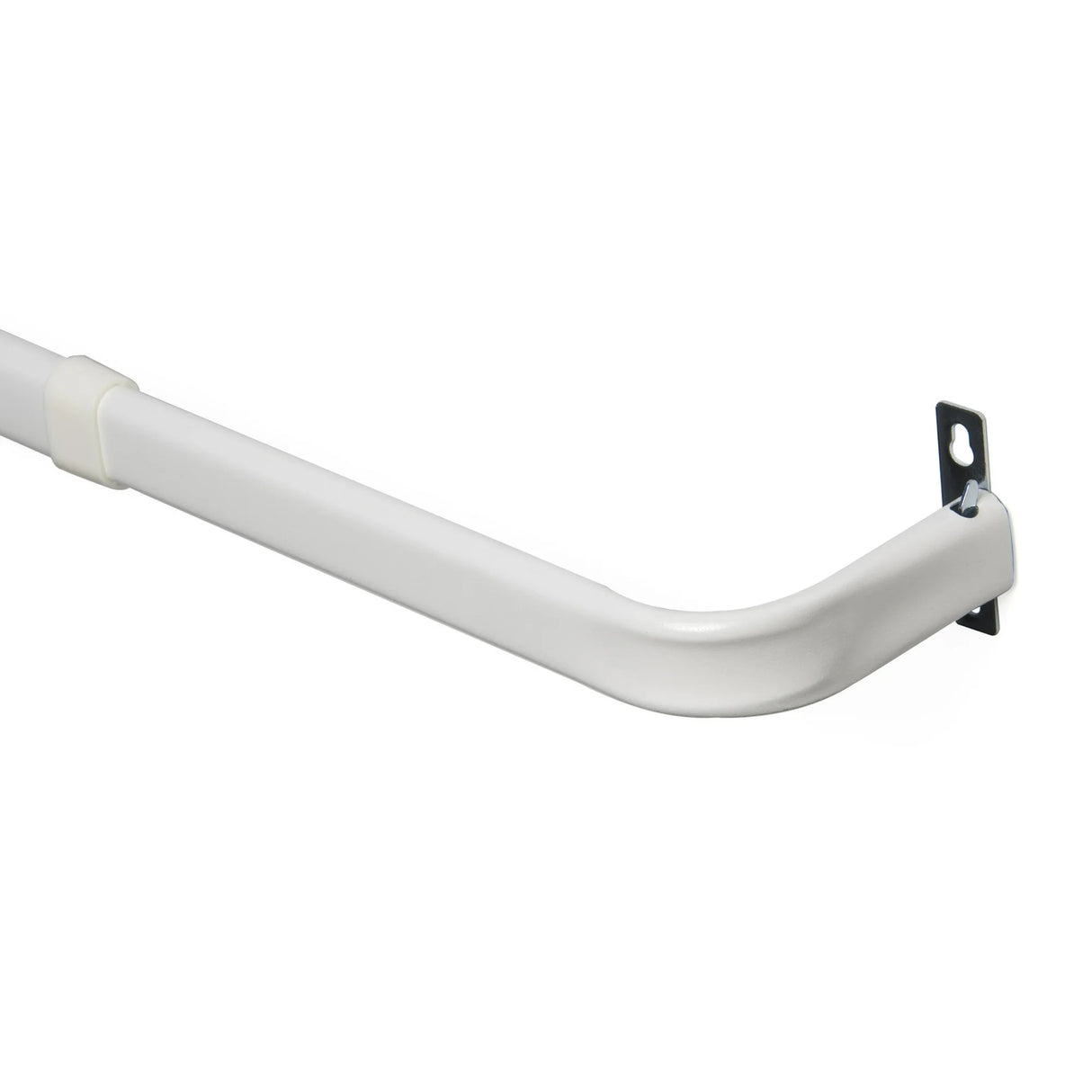 Curtain Rod White 18" - 28"