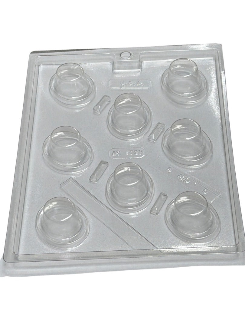Hat Chocolate Mold B&D