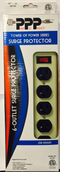 Surge Protector 6FT Cord Power Strip