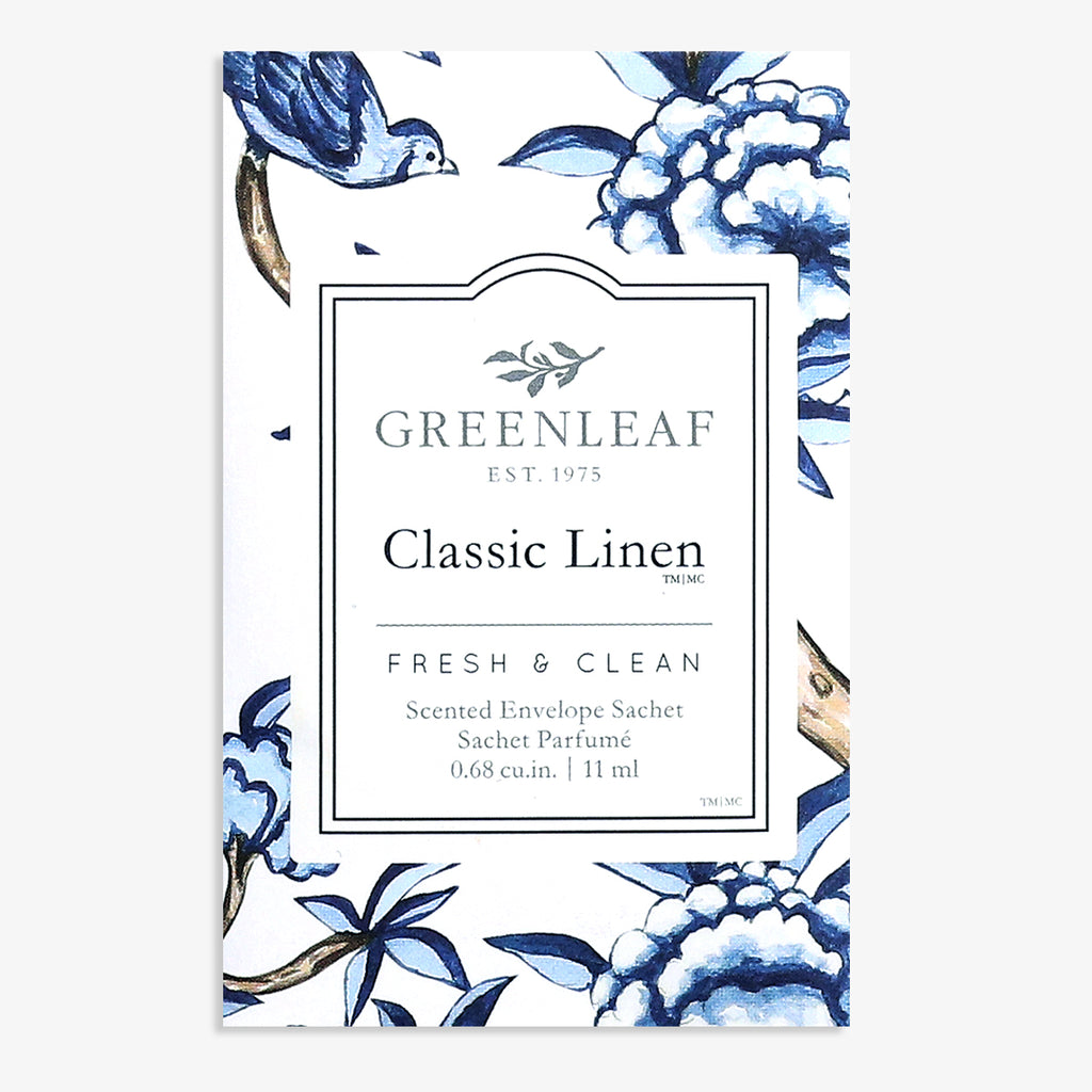 Small Classic Linen Greenleaf